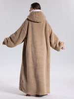Cozy Hoodie Blanket | Sleeved Blanket | Wearable Sweater Blanket