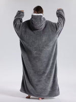 Cozy Hoodie Blanket | Sleeved Blanket | Wearable Sweater Blanket