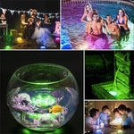 Remote-Controlled Waterproof LED Underwater Lamp - Glow Effect