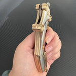 All-Metal Folding Knife | 8Cr13Mov Steel Blade, Compact EDC Tool