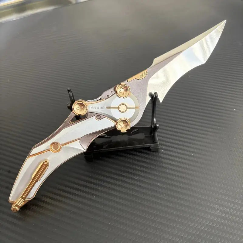 All-Metal Folding Knife | 8Cr13Mov Steel Blade, Compact EDC Tool