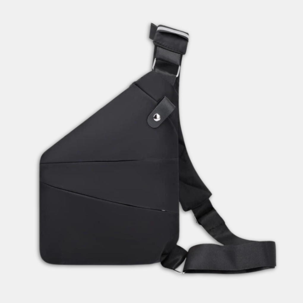 Anti-Theft Sling Bag with Hidden Zipper