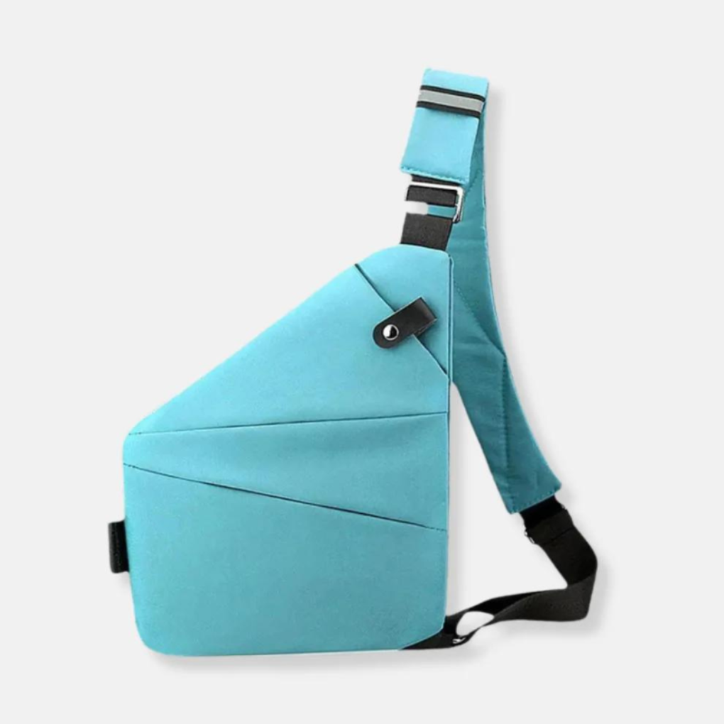 Anti-Theft Sling Bag with Hidden Zipper