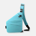 Anti-Theft Sling Bag with Hidden Zipper
