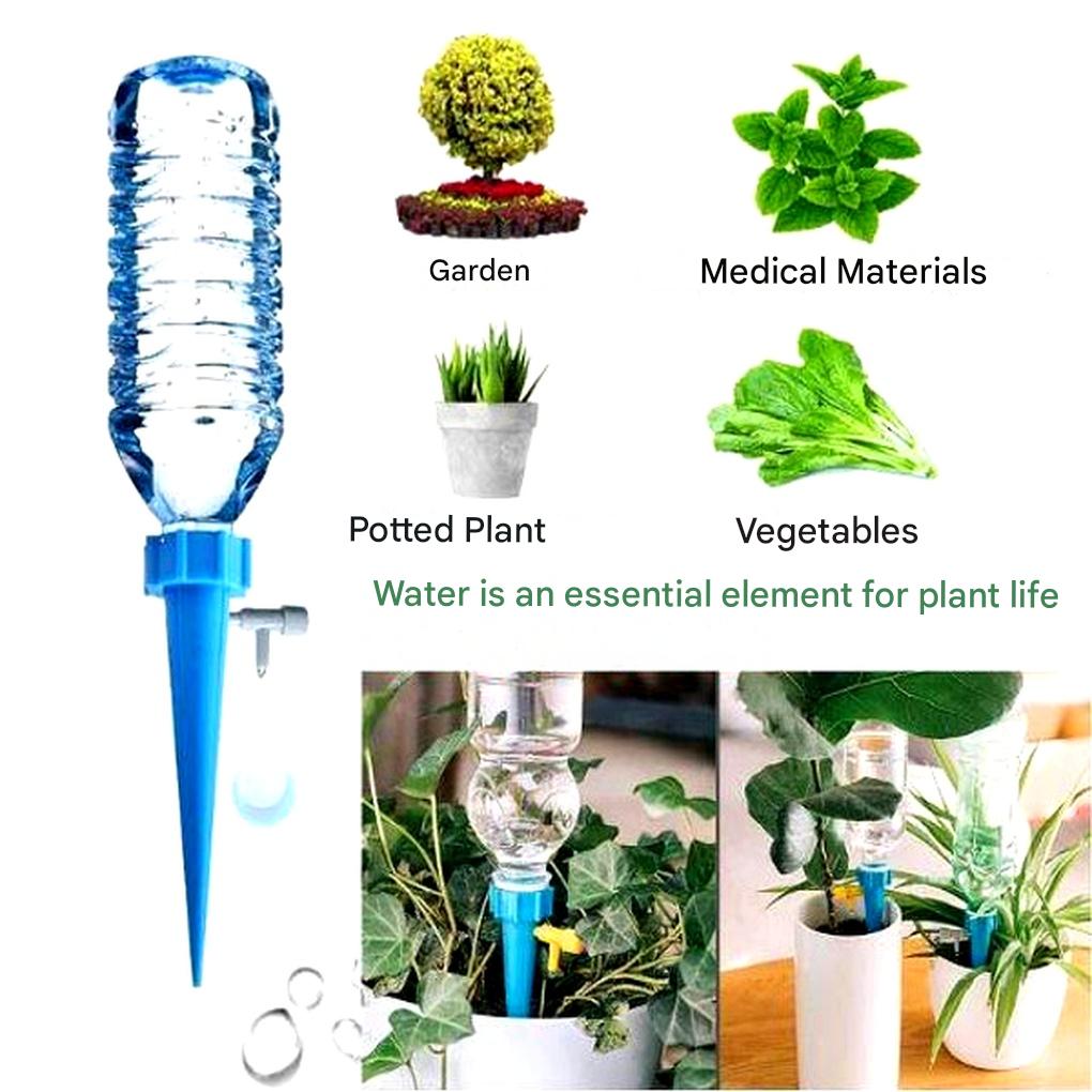 Automatic Plant Watering Spikes – Adjustable Flow Garden Aid