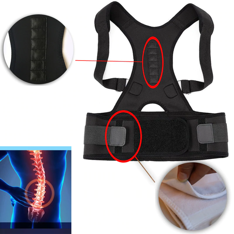 Back Support - Correction and Magnetic Therapy for a Healthy Back