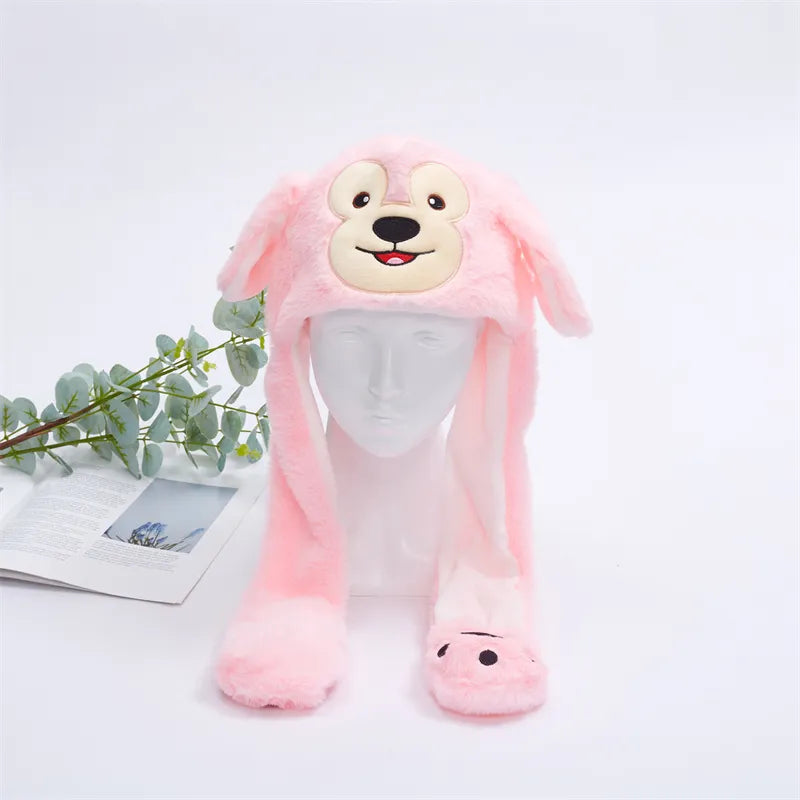 Cute Hat with Moving Ears – Brings a Smile to Every Face