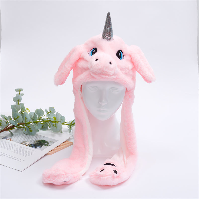 Cute Hat with Moving Ears – Brings a Smile to Every Face