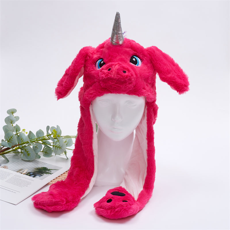 Cute Hat with Moving Ears – Brings a Smile to Every Face
