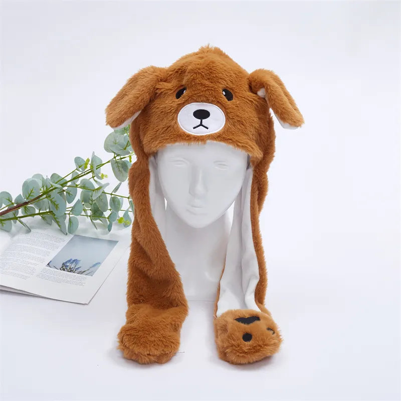 Cute Hat with Moving Ears – Brings a Smile to Every Face