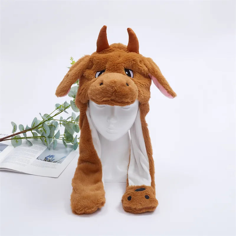 Cute Hat with Moving Ears – Brings a Smile to Every Face