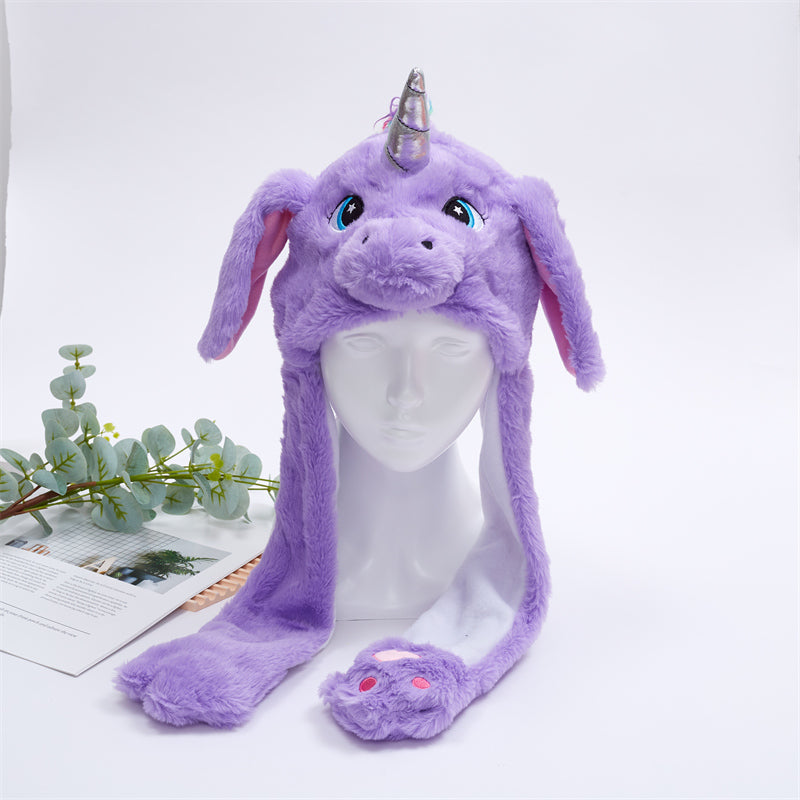 Cute Hat with Moving Ears – Brings a Smile to Every Face