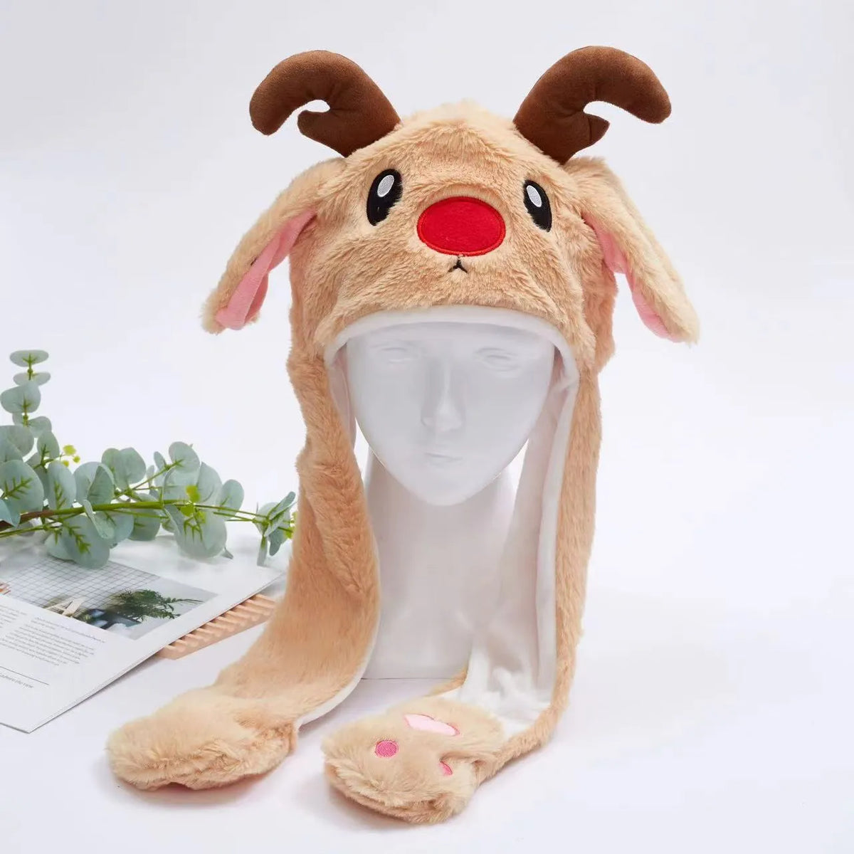 Cute Hat with Moving Ears – Brings a Smile to Every Face