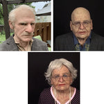 Lifelike Elderly Gentleman Halloween Mask for Adults