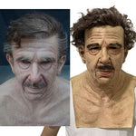 Lifelike Elderly Gentleman Halloween Mask for Adults