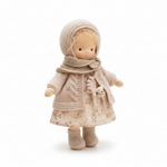Handmade Waldorf Doll 'Poppi' | 35cm | Organic Cotton & Hypoallergenic Textiles | Educational Toy | Sensory Stimulation
