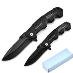 High Hardness Tactical Survival Knife - Outdoor Self-Defense EDC Tool for Camping & Hunting