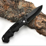 High Hardness Tactical Survival Knife - Outdoor Self-Defense EDC Tool for Camping & Hunting
