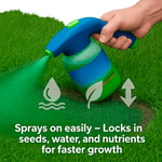 Hydro Mousse Lawn Repair Spray | Repair Bare Spots & High Traffic Areas