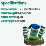 Hydro Mousse Lawn Repair Spray | Repair Bare Spots & High Traffic Areas