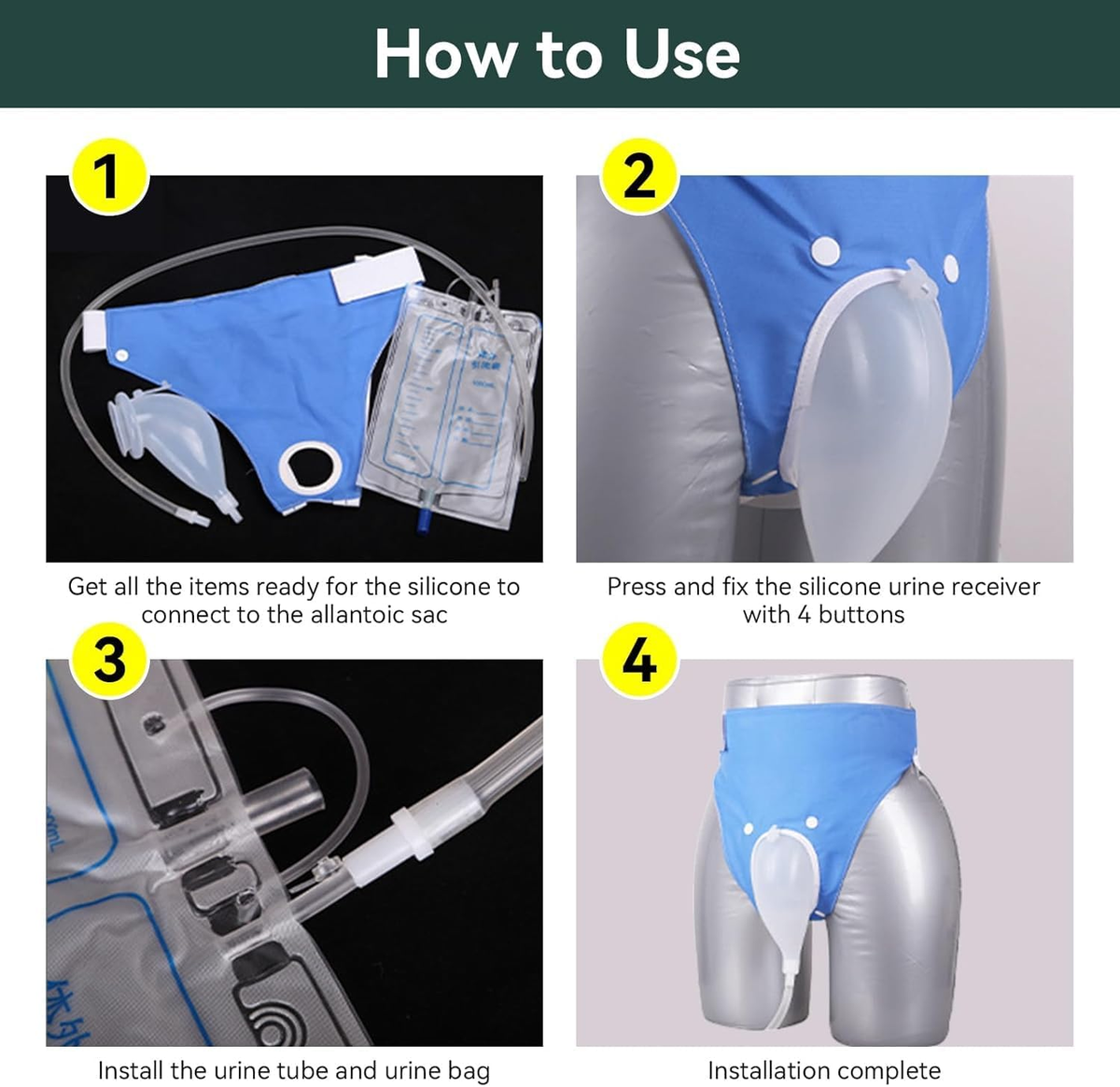Portable Reusable Urinary Collection System