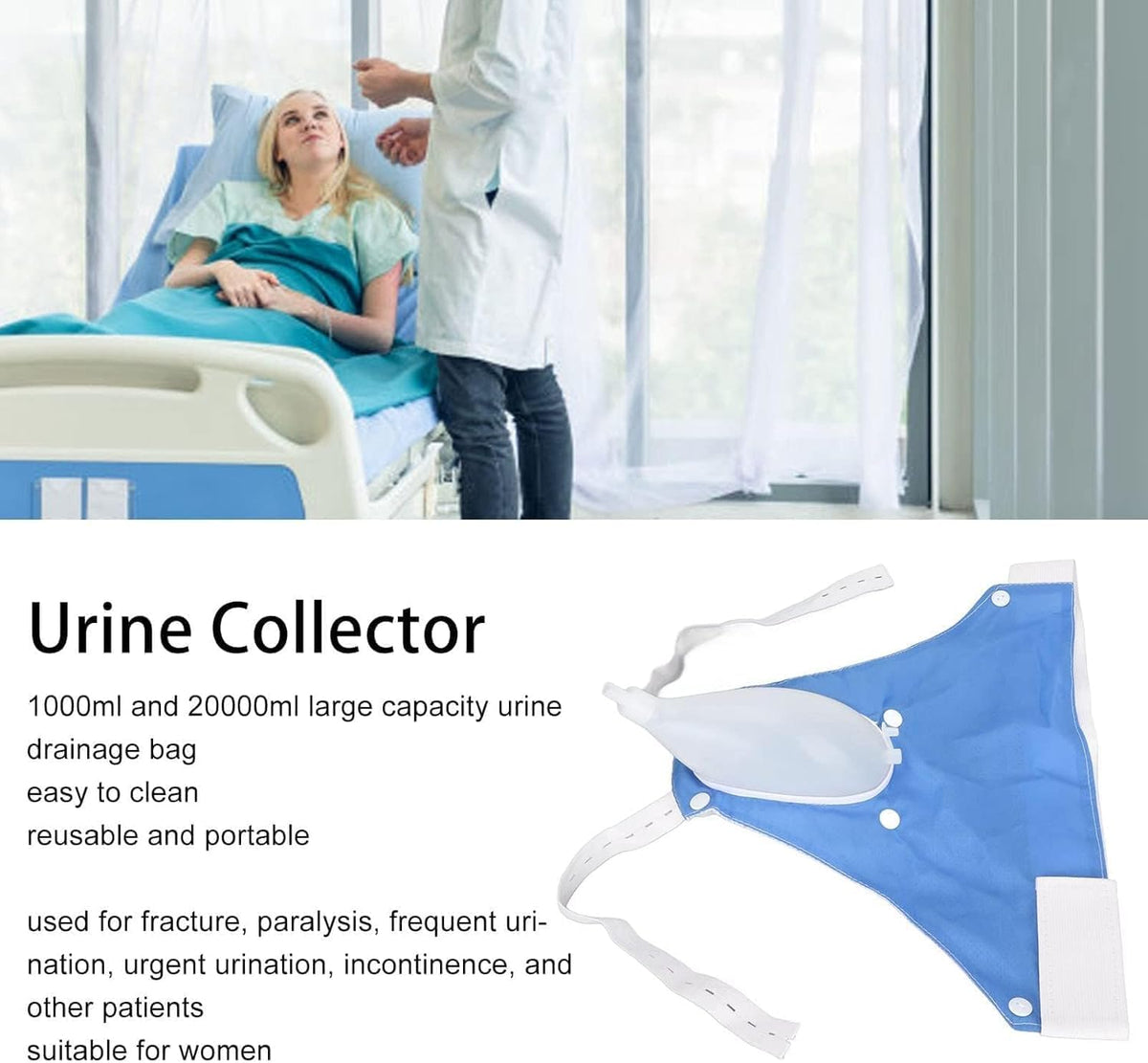 Portable Reusable Urinary Collection System