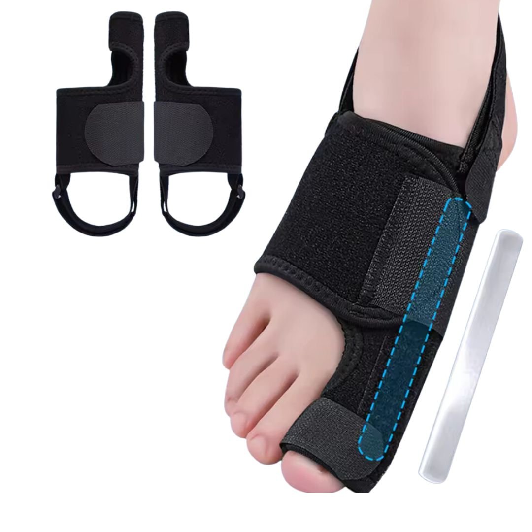 Ergonomic and Adjustable Night Splint for Hallux Valgus - Comfort Design