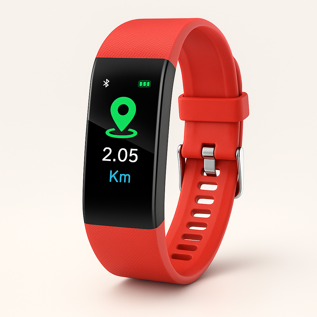 Senior Activity Tracker Watch with Health Monitoring Features