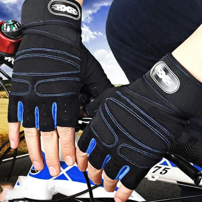 Grip Gloves with Wrist Support for Workouts and Cycling