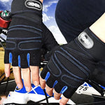 Grip Gloves with Wrist Support for Workouts and Cycling