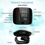 Smart Wrist Blood Pressure Monitor – Portable Electronic Sphygmomanometer with Voice Alerts