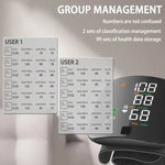Smart Wrist Blood Pressure Monitor – Portable Electronic Sphygmomanometer with Voice Alerts