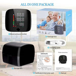 Smart Wrist Blood Pressure Monitor – Portable Electronic Sphygmomanometer with Voice Alerts