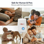 Ultrasonic Pest Repeller - Deters Squirrels in 48 Hours for Outdoor Use