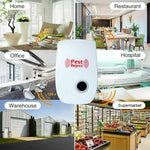 Ultrasonic Pest Repeller - Deters Squirrels in 48 Hours for Outdoor Use