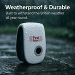 Ultrasonic Pest Repeller - Deters Squirrels in 48 Hours for Outdoor Use