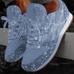 Women's Glitter Fashion Everyday Sneakers