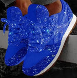 Women's Glitter Fashion Everyday Sneakers