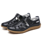 Supportive & Cushioned Cut-Out Sandals