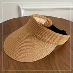 Women's Wide Brim Sun Visor Hat