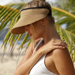 Women's Wide Brim Sun Visor Hat