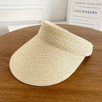 Women's Wide Brim Sun Visor Hat