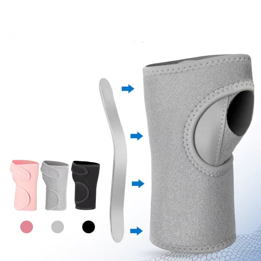 Adjustable Wrist Support Brace Featuring Metal Splint