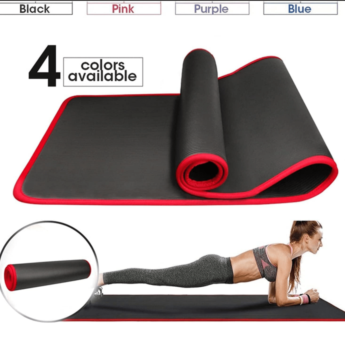 Extra Thick Yoga Mat with Anti-Slip Technology
